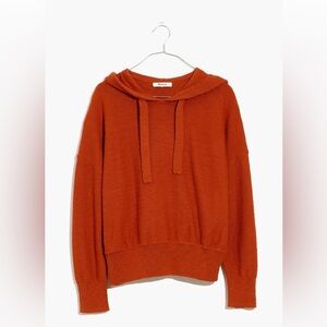 NWT Madewell Clairview Hoodie Sweater. Plus 2X. Color: Maple Glow